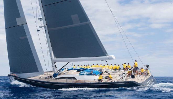 Freya, 91 ft, Nautor SwanHetairos, 218 ft, Baltic Yachts - Nautor’s Swan ©  Nautor's Swan